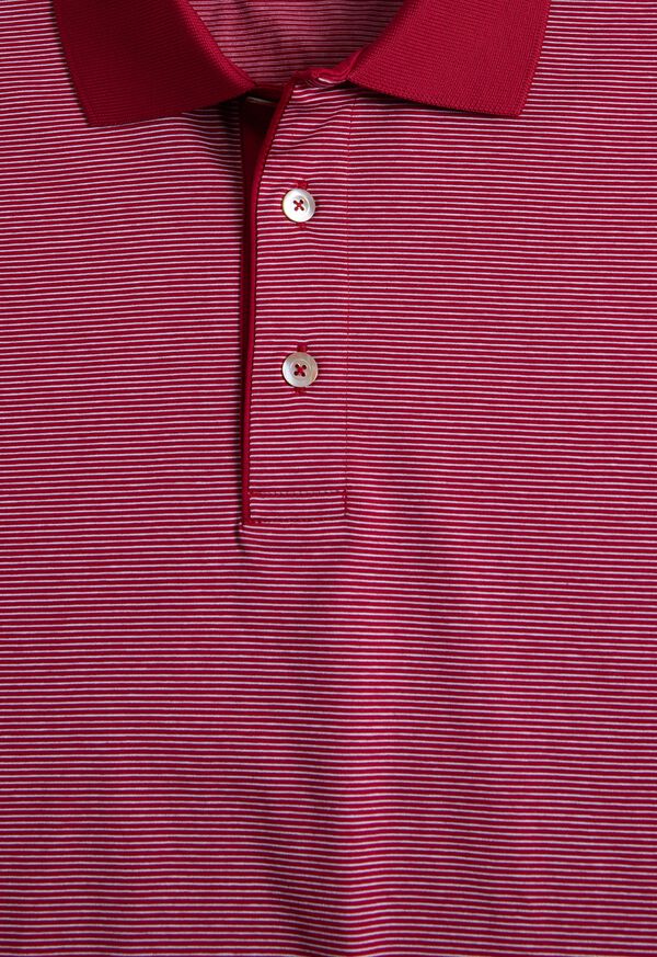 Paul Stuart Italian Cotton Micro Stripe Polo, image 2