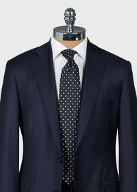 Paul Stuart Printed Silk Dot Tie, thumbnail 2