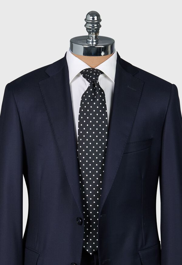 Paul Stuart Printed Silk Dot Tie, image 2