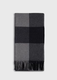 Paul Stuart Cashmere Checked Scarf, thumbnail 2
