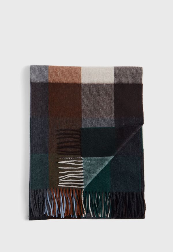 Paul Stuart Buffalo Check Stole, image 1