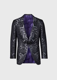 Paul Stuart Floral Jacquard Silk Dinner Jacket, thumbnail 1
