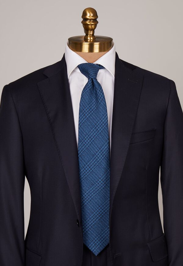 Paul Stuart Printed Wool Glenn Plaid Tie, image 2