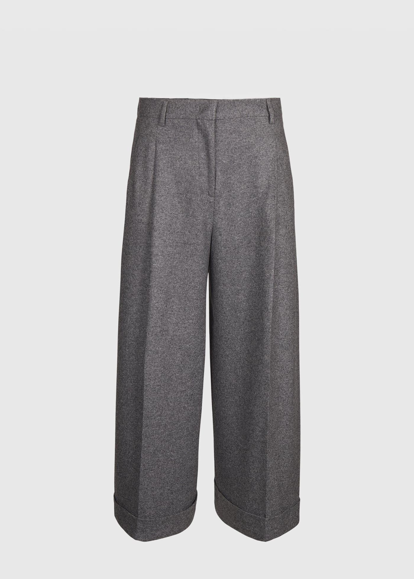Wool Jersey Culotte Pant