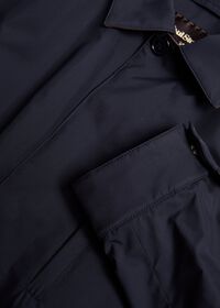 Paul Stuart Silk Leather Trim Field Jacket, thumbnail 2