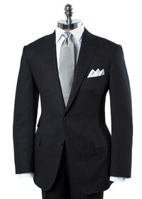 Paul Stuart Paul Fit Narrow Chalk Stripe Wool Suit, thumbnail 1
