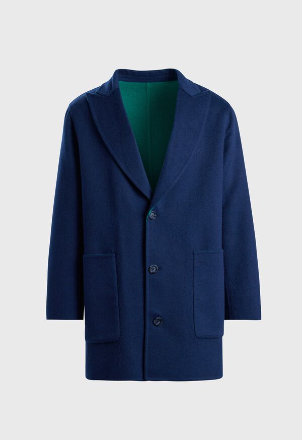 Paul Stuart Cashmere Reversible Coat, image 1
