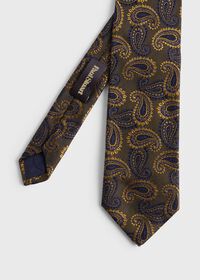 Paul Stuart Woven Silk Two Tone Paisley Tie, thumbnail 3