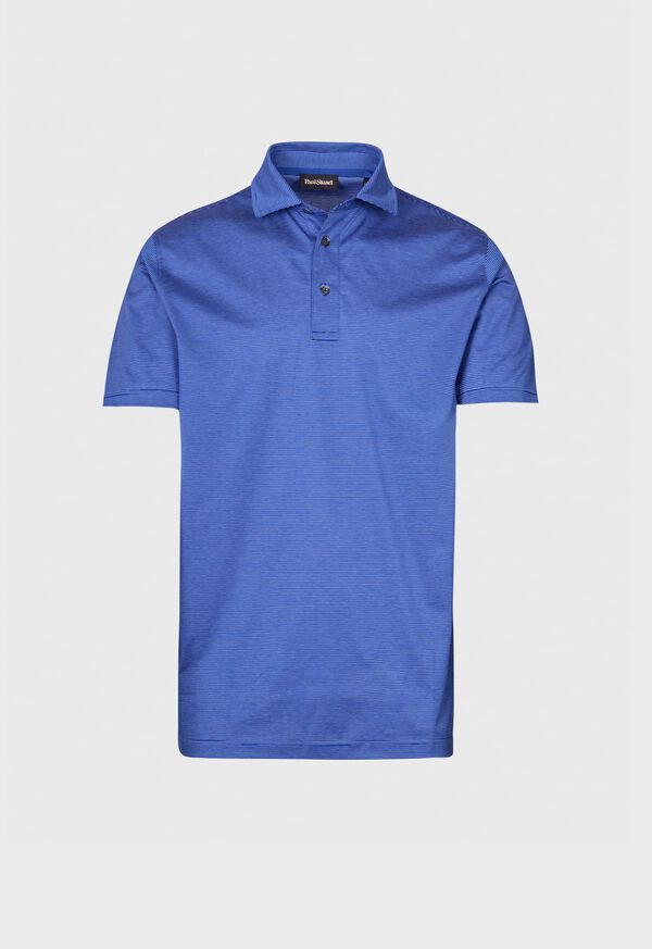 Paul Stuart Mercerized Cotton Stripe Polo, image 1