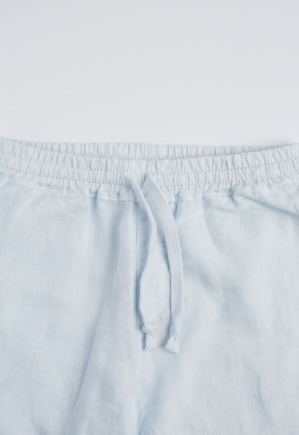 Paul Stuart Drawstring Washed Linen Pant, image 4