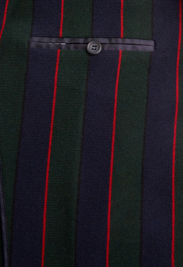 Paul Stuart Rice Stitch Merino Wool Stripe Blazer, image 3