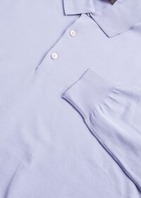 Paul Stuart Long Sleeve Pima Cotton Polo, thumbnail 2