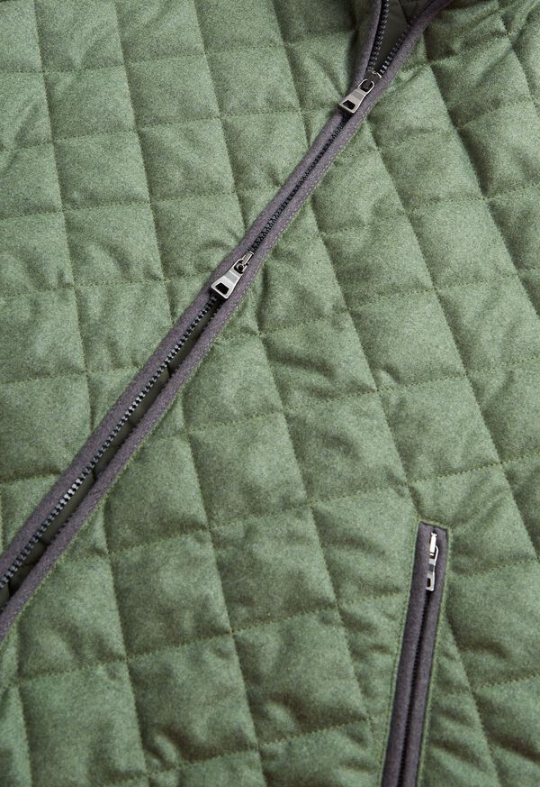Paul Stuart Wool Flannel Quilted Vest, image 3