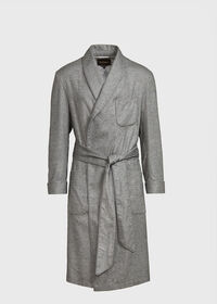 Paul Stuart Cashmere Robe with Silk Paisley Lining, thumbnail 1