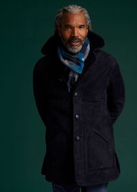 Paul Stuart Shearling Coat, thumbnail 2