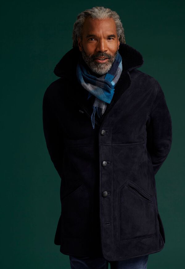 Paul Stuart Shearling Coat, image 2