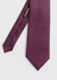 Paul Stuart Woven Silk Basketweave Tie, thumbnail 1