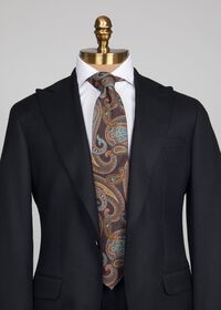 Paul Stuart Silk & Wool Triangle Tie, thumbnail 2