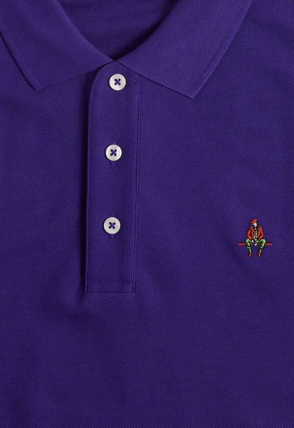 Paul Stuart Cotton Piqué Logo Polo, image 41