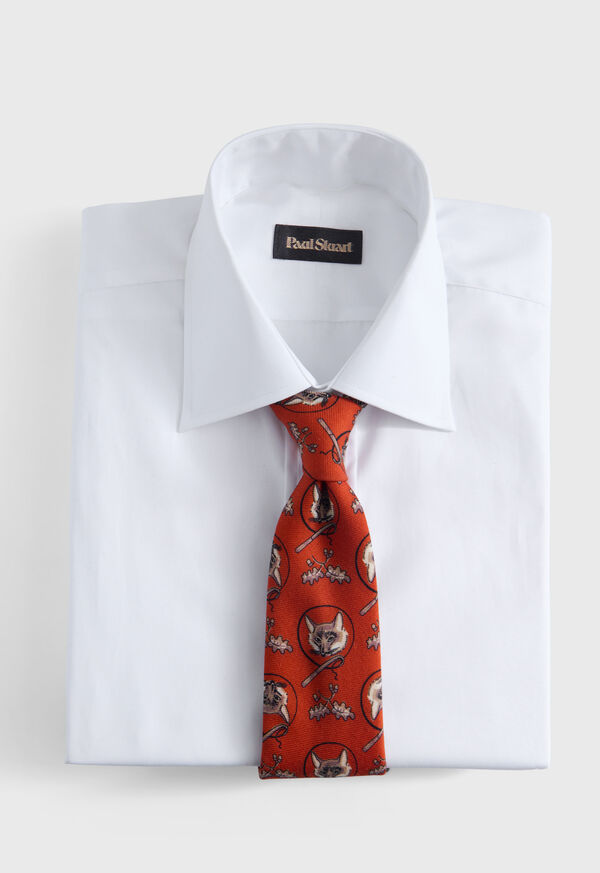 Paul Stuart Fox Print Tie, image 2