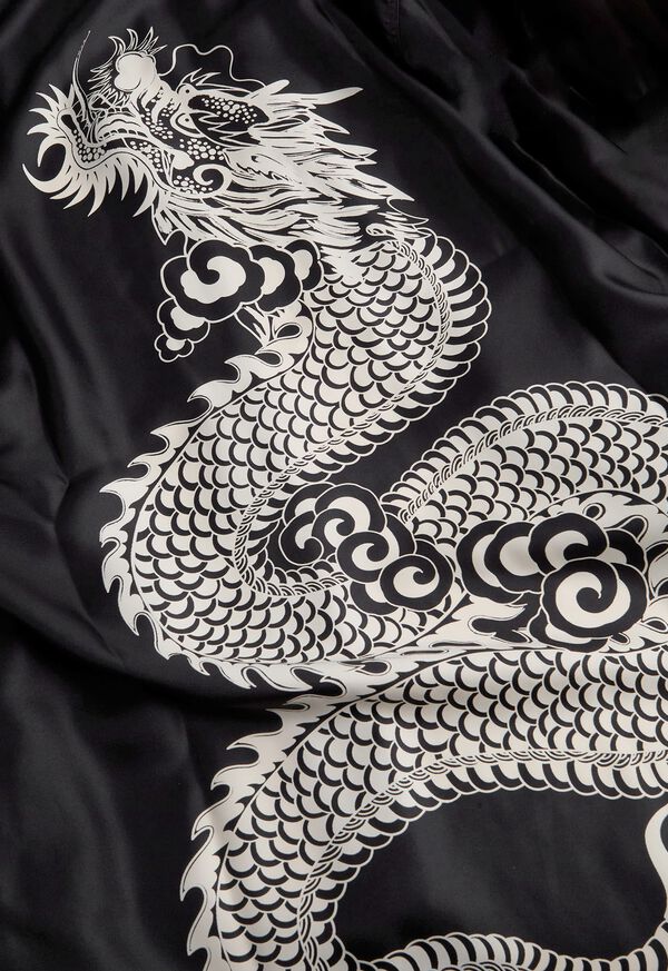 Paul Stuart Printed Silk Robe, image 4