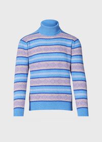 Paul Stuart Fair Isle Wool Turtleneck, thumbnail 1