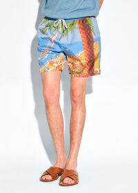Paul Stuart Beach Scene Swim Trunk, thumbnail 3