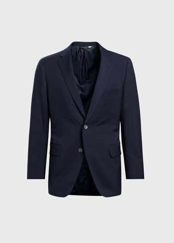 Paul Stuart All Year Wool Navy Blazer