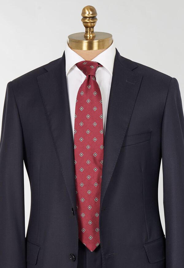 Paul Stuart Woven Silk Medallion Tie, image 6