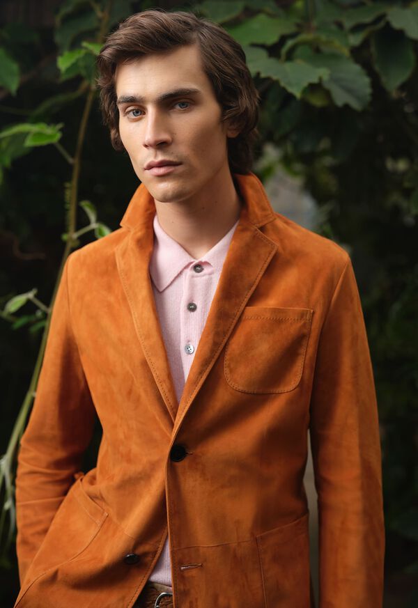 Paul Stuart Lamb Suede Jacket, image 2
