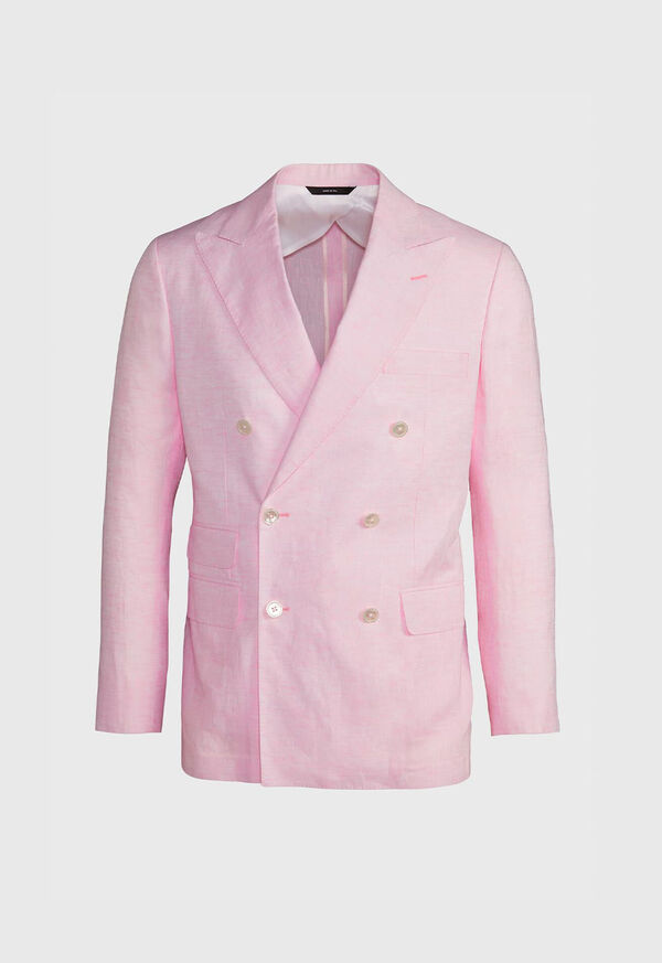 Paul Stuart Double Breasted Linen Jacket, image 1