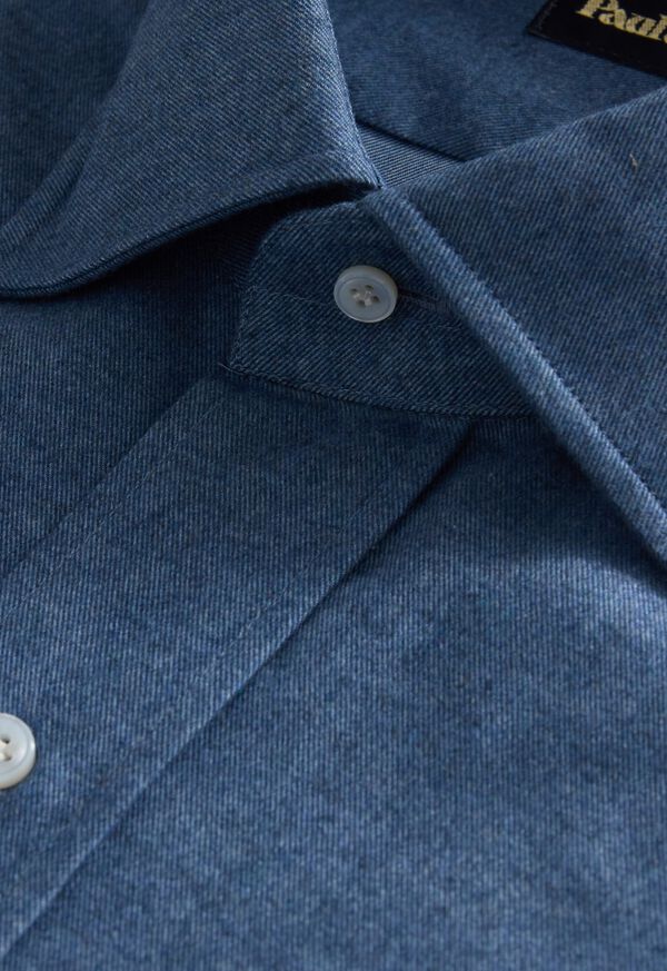 Paul Stuart Brushed Cotton Sport Shirt, image 2