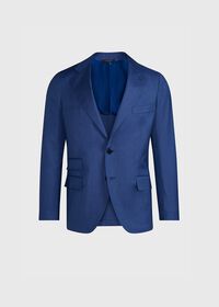 Paul Stuart Blue Solid Suit, thumbnail 3