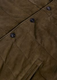 Paul Stuart Suede Button Vest, thumbnail 2