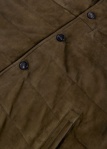 Paul Stuart Suede Button Vest