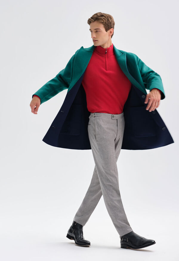 Paul Stuart Reversible Double Face Cashmere Overcoat, image 8