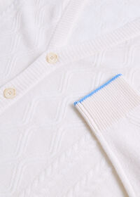 Paul Stuart Cashmere Cable Cardigan, thumbnail 2