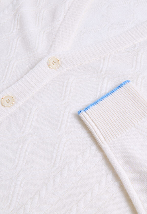 Paul Stuart Cashmere Cable Cardigan, image 2