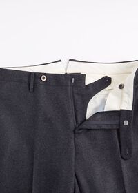 Paul Stuart Flannel Plain Front Dress Pant, thumbnail 2