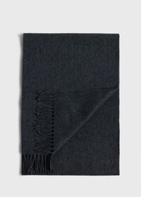 Paul Stuart Cashmere Scarf with Fringe, thumbnail 2