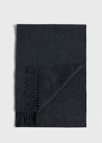 Paul Stuart Cashmere Scarf with Fringe, thumbnail 1