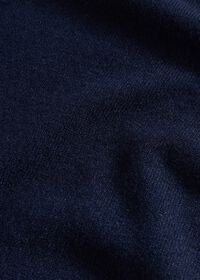 Paul Stuart Cashmere Polo with Suede Trim, thumbnail 4