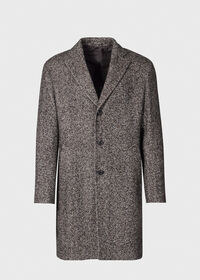 Paul Stuart Tweed Single Breasted Coat, thumbnail 1