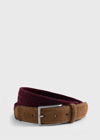 Paul Stuart Braided Stretch Belt