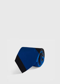 Paul Stuart Woven Silk Block Stripe Tie, thumbnail 1