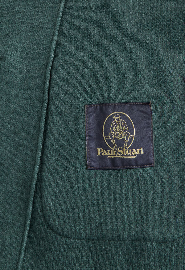 Paul Stuart Double Breasted Knitted Cashmere Blazer, image 3