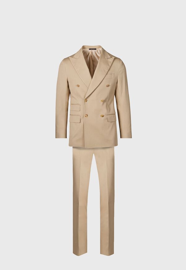 Paul Stuart Cotton Double Breasted Suit
