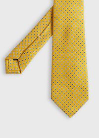 Paul Stuart Printed Silk Small Circle Tie, thumbnail 1