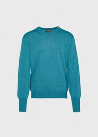 Paul Stuart Classic Cashmere V-Neck Sweater, thumbnail 5