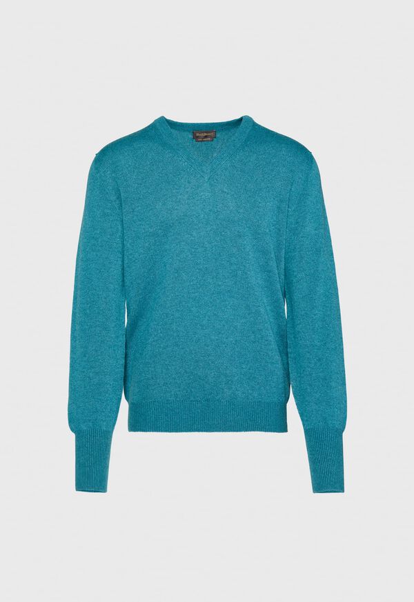 Paul Stuart Classic Cashmere V-Neck Sweater, image 5
